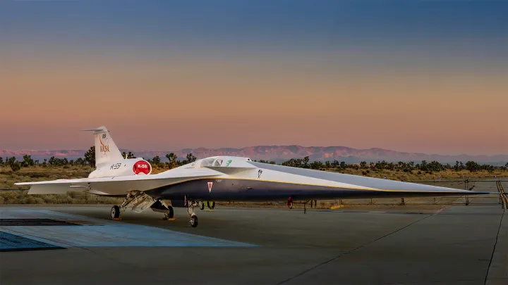 NASA’s X-59 rolls out in potentially law changing flight-test campaign